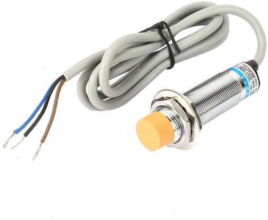 8mm inductieve naderingssensorschakelaar NPN NC DC-sensor voor naderingsherkenning - messing vernikkeld - LJ18A3-8-Z/AX - Isolatie - belastingschakelaars