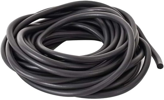 8mm x 12 meter voegdichtsnoer, afdichtingsschuim ronde snoer, EPDM ronde dichtsnoer voor voegen, zwarte voegdichtsnoer, voegenvulprofiel voor de naaddichting van deuren en ramen, wanden en plafonds