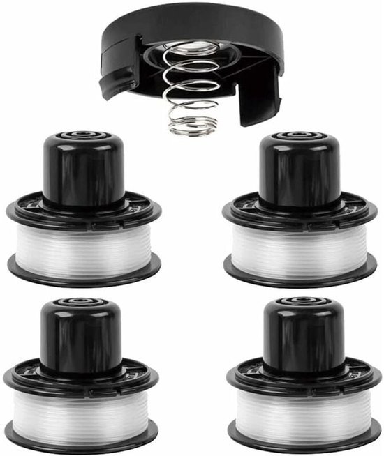 A6226 lijnspoel compatibel met Black en Decker ST4400 ST4500 ST5000 GL250 GL310 GL360 GL360SB, Strimmer lijnspoel voor Black en Decker A6226 GL360 6m lang, diameter 1,6 mm (4+1st) van AfafsA