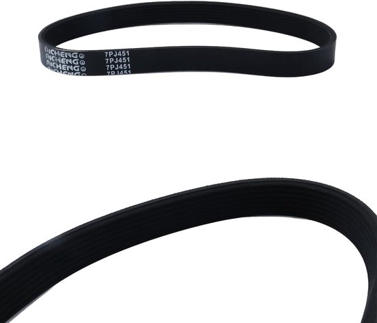 Aandrijfriem 451mm - Synchronous rubber - Duurzaam materiaal - Geschikt voor Rotak320 grasmaaier - ShopVlot