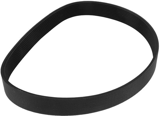 Aandrijfriem Grasmaaier - Vervangingsriem Maaier - Gazon Onderhouden - Sterk Rubber Materiaal - 25 x 17 x 2.5 cm - Zwart