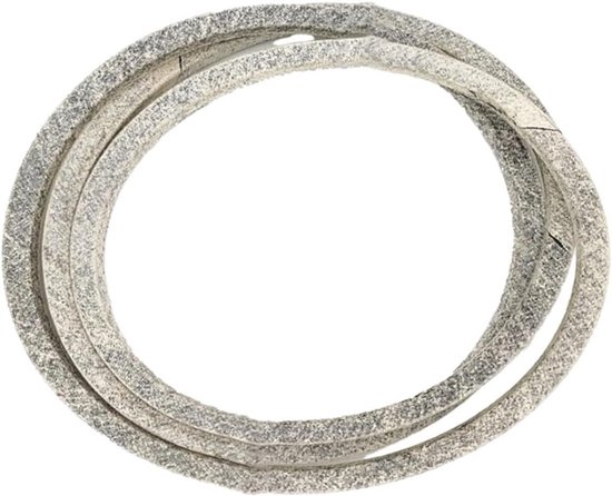Aandrijfriem Grasmaaier - Vervangingsriem Rubber - Gazon Onderhoud - Exacte Pasvorm - 38 inch Dek - Wit