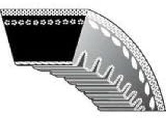 Aandrijfriem V-riem - V-snaar Grasmaaier - Grasmaaier Onderhoud - Open Flank Ontwerp - 13 x 2180 mm - Zwart