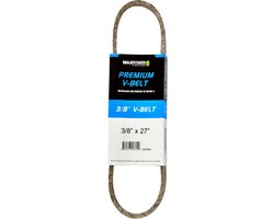 Aangedreven V-riem - Kevlar Versterkt - Grasmaaier Onderhoud - Duurzaam Aramide Materiaal - 3/8 x 27 Inch - Beige