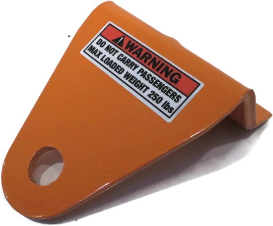 Aanhangwagen Hitch voor Zero Turn Grasmaaiers - Geschikt voor 48" 52" 61" Decks