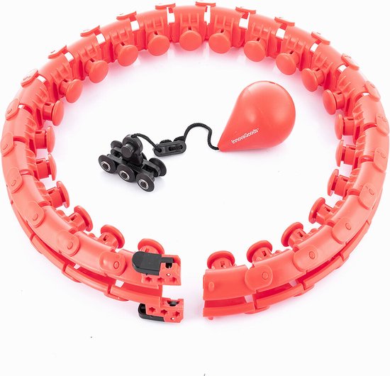 Aanpasbare slimme fitnesshoepel met gewicht Fittehoop InnovaGoods van InnovaGoods