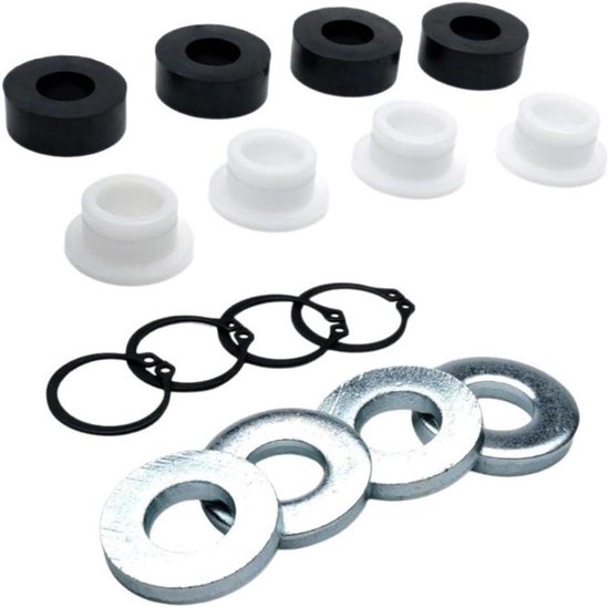 Aanpassing Hardware Kit - Onderdelen Set - Gazon Onderhoud - Compleet 16 Delig - 16 Stuks - Metaal