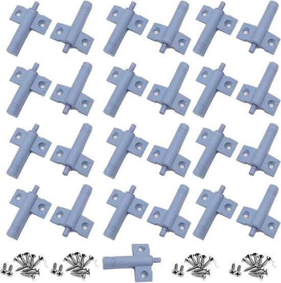 Aanslagdemper - deuraanslagdemper - deurdemper - kast - lade - demper - grijs - F Season 25 van Merkloos	