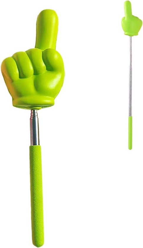 Aanwijsstok Vinger - Presentatiehulpmiddel Les - Lesgeven Presenteren - Uitschuifbaar Ergonomisch - 72 cm - Willekeurig