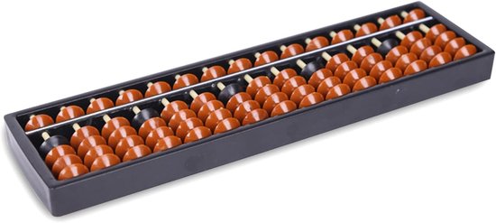 Abacus Chinese vintage - abacus calculator - ancient Chinese abacus - pearl arithmetics - Chinese abacus for children math calculation tool van ABA