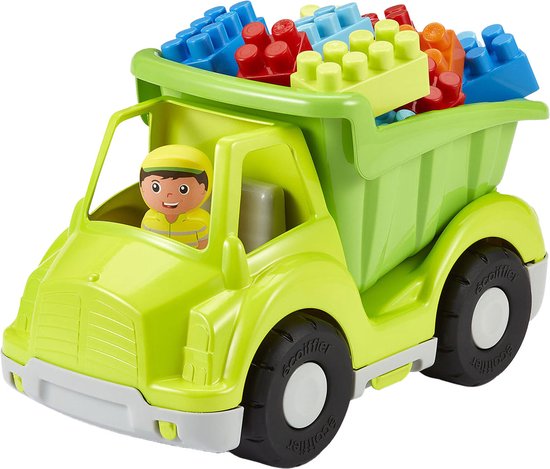 Abrick Vrachtwagen met Bouwblokken, 21dlg. van AB