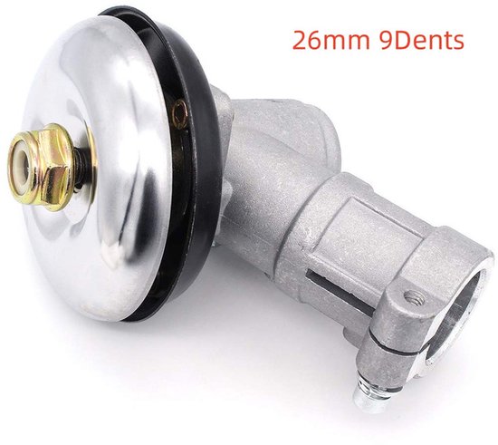 Accessoires voor bosmaaier, 9 tanden, 26 mm, universele reservekop voor bosmaaier, grasmaaier van Merkloos	