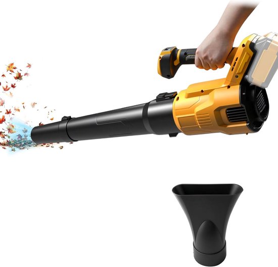 Accu Bladblazer - Elektrische Tuinblazer - Tuin Schoonmaken - Borstelloze Motor - 500 W - Voor DeWalt van Merkloos	