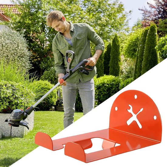 Accu Gereedschap Ophangsysteem Voor Garage En Schuuropslag Muurbeugel Opbergrek Voor Trimmer Heggenschaar Grasmaaier Kettingzaag En Boormachine van Intpro