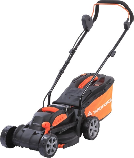 Accu Grasmaaier 33 cm Maaibreedte met Hoogteverstelling 20-60 mm en 30L Opvangzak