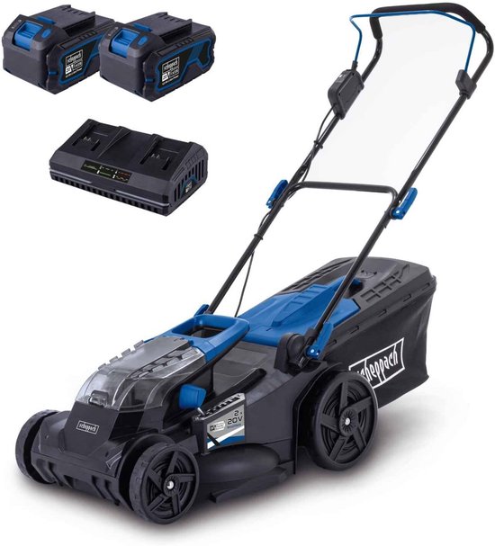 Accu Grasmaaier - Elektrische Grasmaaier - Grote Tuinen - Borstelloze Motor - 43 cm Maaibreedte
