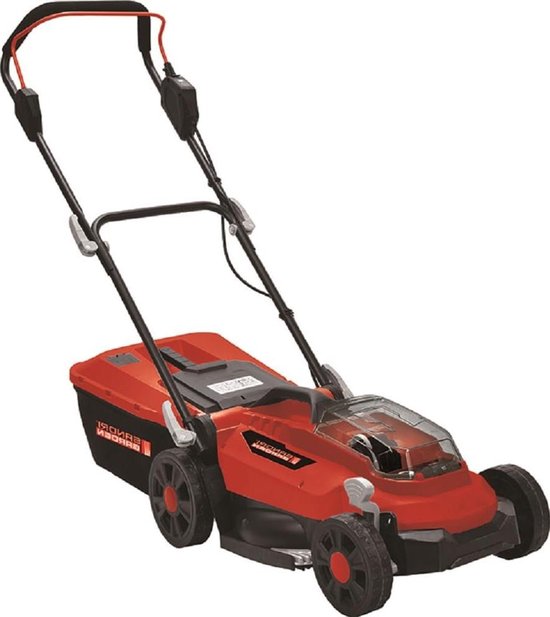 Accu Grasmaaier - Elektrische maaier - Gazon onderhoud - Borstelloze motor - 33 cm snijbreedte - Rood