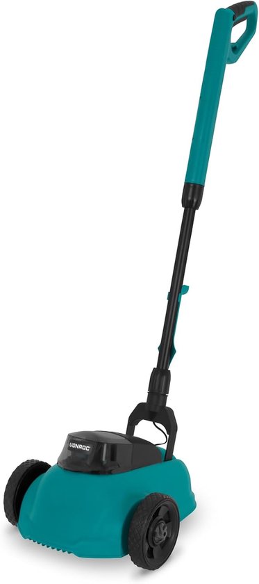 Accu grasmaaier - Kleine tuinmaaier - Gazononderhoud - Mulchfunctie - 22 cm maaibreedte - Groen