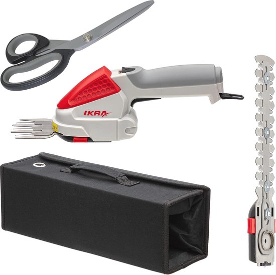 Accu Grasschaar en Struikenschaar - Multifunctioneel Tuingereedschap met Oplader en Tas van Merkloos	