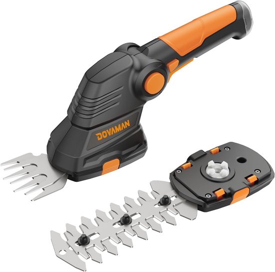 Accu Grasschaar met USB Oplaadkabel - 3 Standen Handgreep - Lichtgewicht en Ergonomisch - Ideaal voor Gazon van VONROC