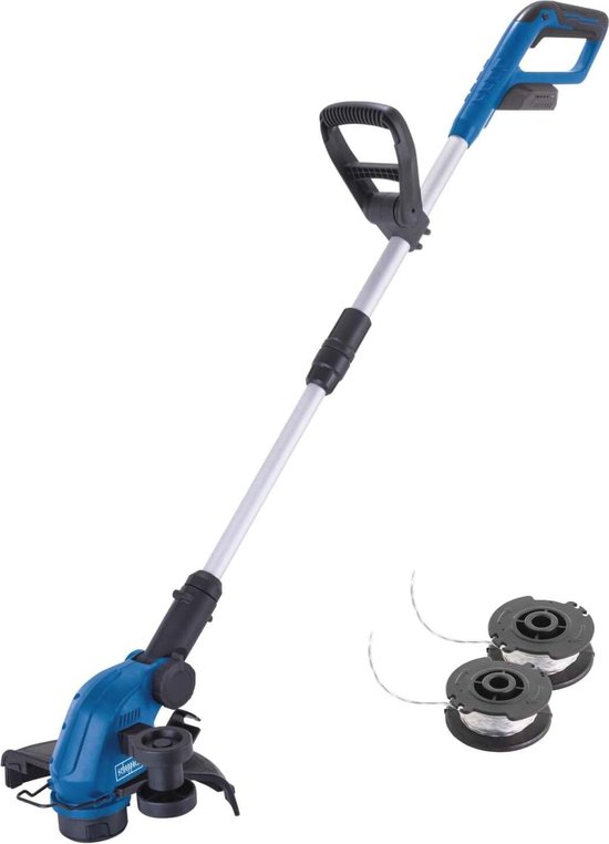 Accu Grastrimmer 300mm - Draadloze Tuingereedschap met Telescopische Stang van Merkloos	