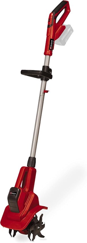 Accu Grondfrees - Tuinfrees - Bodem Voorbereiden - Regelbaar Toerental - 20cm Werkbreedte - Zwart van Merkloos	