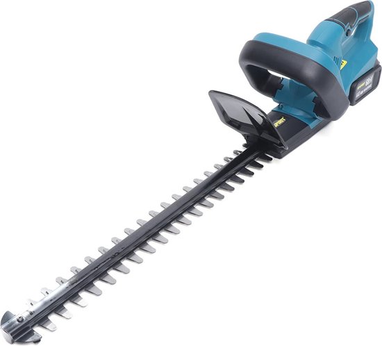 Accu Heggenschaar Inclusief Accu - Heggenschaar Electrisch 600W - Tuinschaar Grasschaar Met Accu 51 cm Lange Schaar van DURHAND