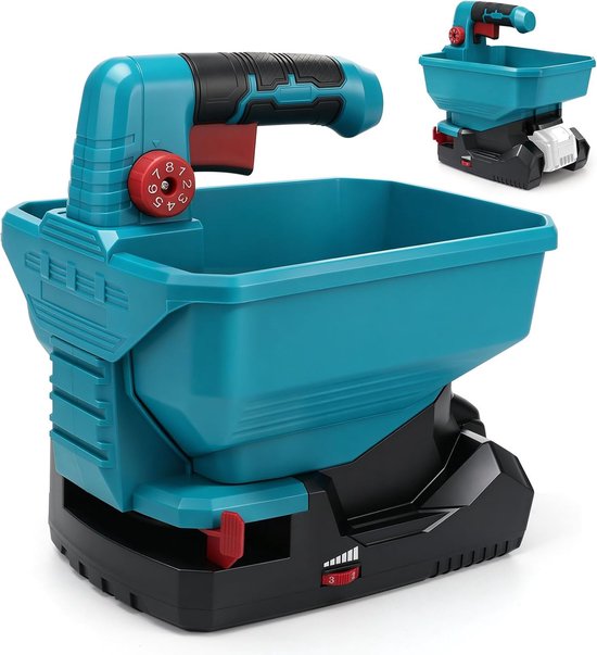 Accu-meststrooier, compatibel met Makita 18 V (zonder accu), 6