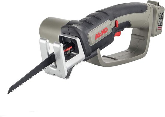 Accu Takkenzaag 20 V - Li-Ion Batterij - 12 cm Snijlengte - 6 cm Snijdikte - Lichtgewicht 1,3 kg - Rubberen Handgreep - Geschikt voor Klein Zaagwerk
