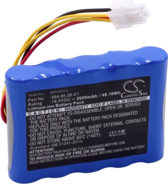 Accu voor Husqvarna Automower 310 en diverse Gardena Robotmaaiers - 18,5V - 2600mAh - Blauw van Dentorun