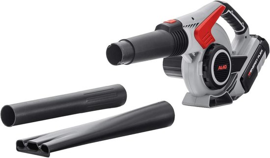 Accubladblazer met traploze luchtstroomregeling en 40V accu