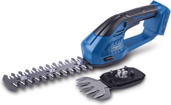 Accugras- en Struikschaar 20V - Draadloze 2-in-1 Tuinfunctie voor Perfecte Gazonranden en Heggen van VONROC