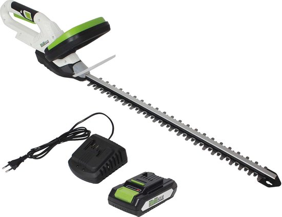 Accuheggenschaar 20 V met Snellader - 520 mm Snijlengte, Ergonomisch Ontwerp van Workzone