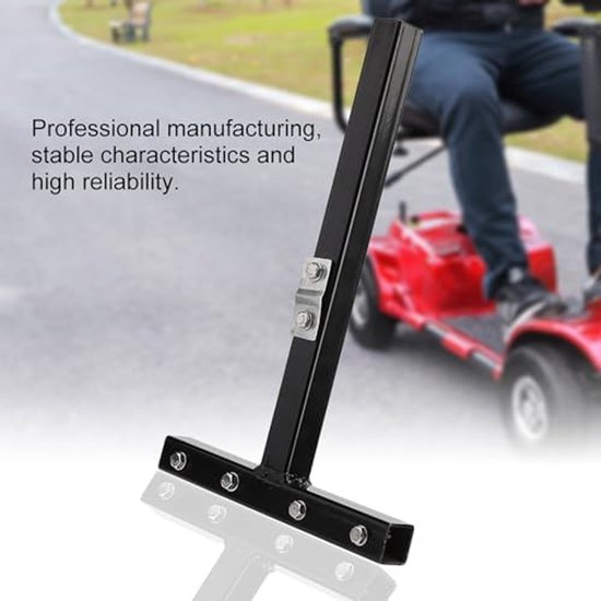 Achtermand Beugel voor Scootmobiel - Stabiele en Betrouwbare Ijzeren Beugel - Directe Vervanging voor Scooter met Montage voor Modificaties 32x21cm （Geen mandje） van Merkloos	