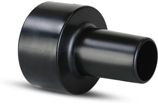 Adapter voor stofzuigerslangen van 2,5 inch naar 1,25 inch, geschikt voor industriële stofzuigers met een 2,5 inch aansluiting, voor het monteren van accessoires met een 1,25 inch aansluiting;