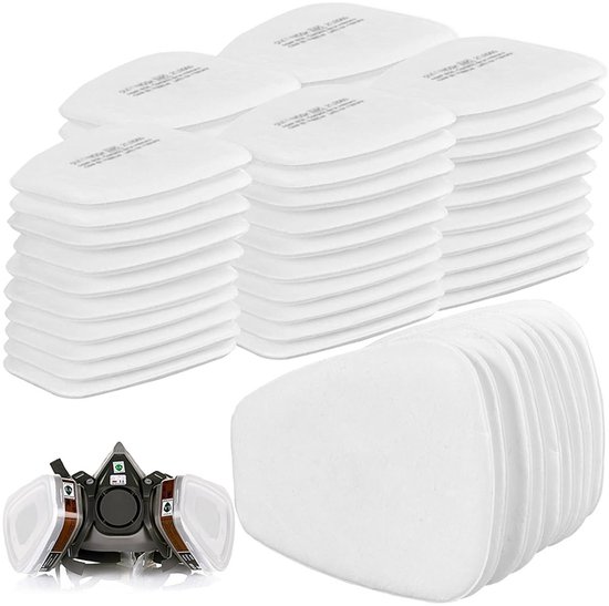 Ademhalingsmaskers - 5N11CN Filter - Filter - Stofmasker voor Schilderen - Fijn Stof van 3M