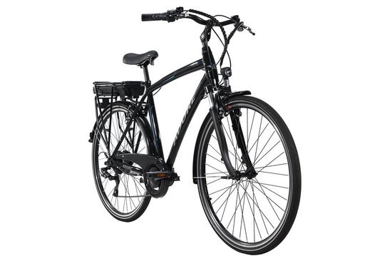 Adore Fiets (elektrisch) E-Bike Heren 28" Adore Versailles zwart-blauw - 54 van Adore