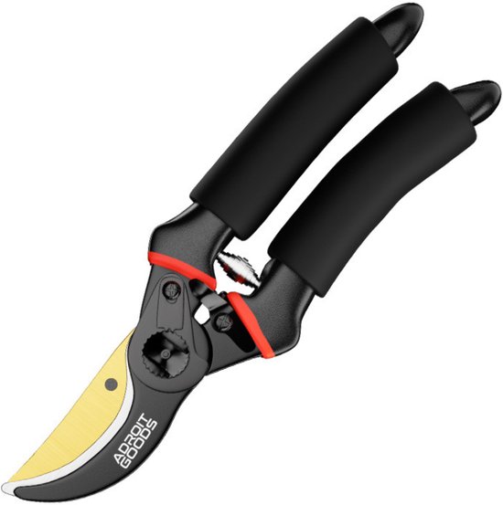 AdroitGoods Snoeischaar Professioneel - 40mm SK5 Staal Tuinschaar Ergonomisch Anti-Slip Veiligheidsslot Krachtige Takkenknipper Tuingereedschap