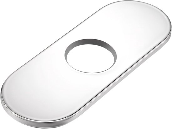 Afdekplaat 35 mm - 304 roestvrij staal - waterkraan - rozet - afdekking tegen vlekken - bevestiging - badkamer - keuken - gootsteen - douchearmatuur - buisafdekking - verzinkt van HomeLava