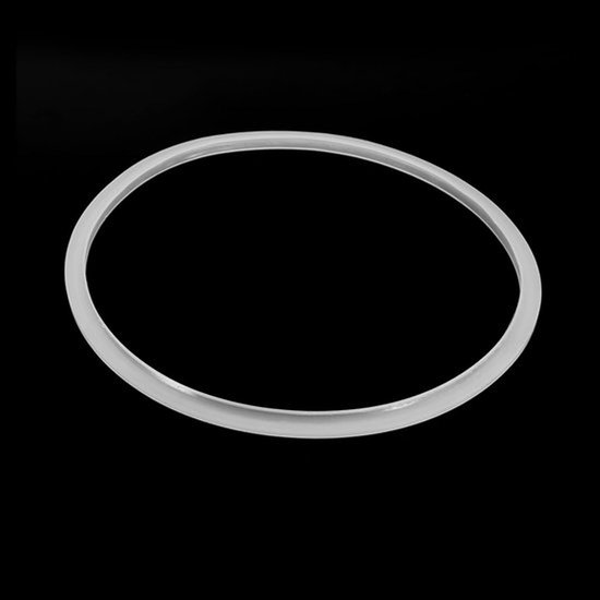 Afdichtingsring - 6 maten - Vervangingsring - duidelijke siliconenring voor thuis - Drukpan keukengereedschap (diameter 24 cm)