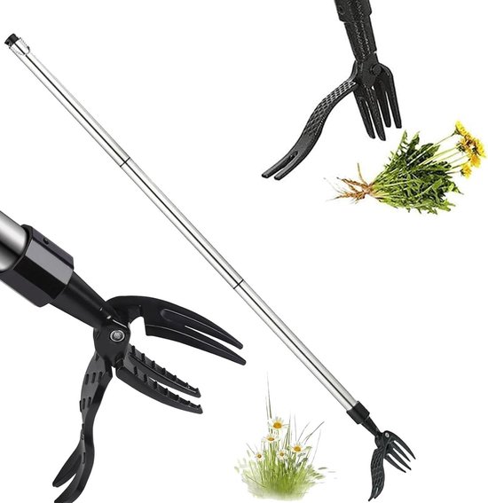 Afneembaar gereedschap voor het verwijderen van onkruid - duurzame onkruidsteker - staande onkruidsteker - wortelverwijderaar - tuingereedschap - thuisgebruik weed cutter van Fiskars