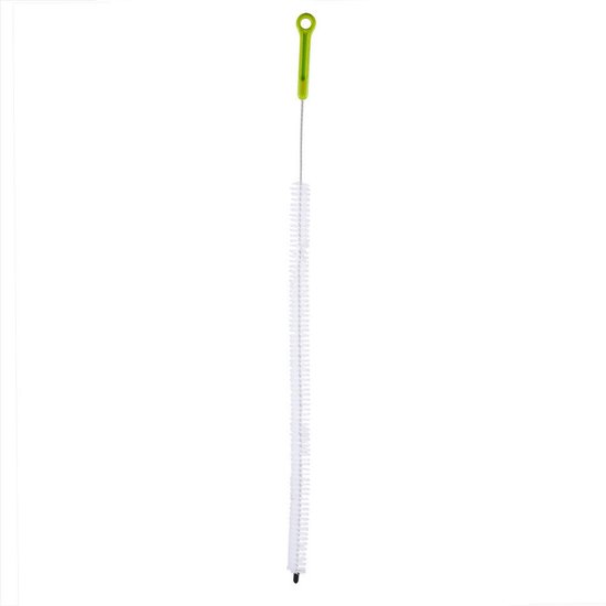 afvoerreinigerborstel 71cm lange steel overloop rioolreinigingsgereedschap met duurzaam voor badkamer aanrecht pijp blauw groene afvoerborstel (Groente)