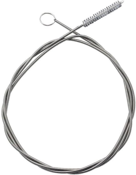 Afvoerslang, afvoerreiniger, spiraal, afvoerspiraal, spoelbak, reinigingshaak, buisreinigingsborstel, haarklompgereedschap, afvoerspiraal, buisreiniger voor keuken, badkamer, afvalwaterkanalen