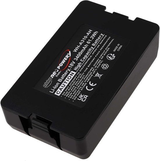akku-net XXL accu - 18V 3400mAh - Li-Ion - krachtige vervanging voor Gardena Sileno Life 750 - ShopVlot