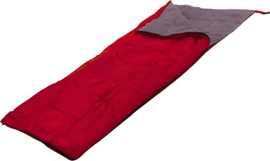 Aktive Slaapzak - Rood - 190cm - 1 Persoons - Volwassenen - Slaapzakken - Polyester - Festival - Kamperen van Aktive