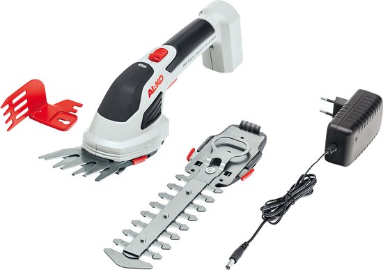 AL-KO Gras- en Buxusschaar - 16 cm - 2,0Ah - 7,2V - Incl. Accu en Lader van Merkloos	