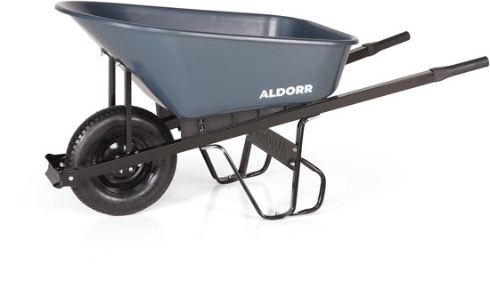 ALDORR Kruiwagen - Hoogwaardig kunststof - 170 Liter - Luchtband - Heavy Duty - 5 jaar Garantie van ALDORR