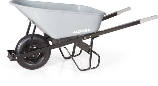 ALDORR Kruiwagen - Hoogwaardig Staal - 170 Liter - Luchtband - Heavy Duty - 5 jaar Garantie van ALDORR