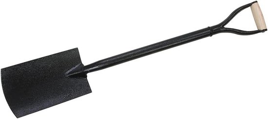 All-Steel Graven Spade 1030 mm voor Tuinieren en Bouwwerkzaamheden