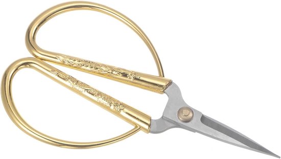 Allecta - Bonsai Schaar Metalen Handvat 13 cm - Dagelijkse Snoeien - Goudkleurig van Merkloos	